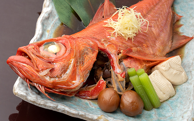 金目鯛のあたみ煮