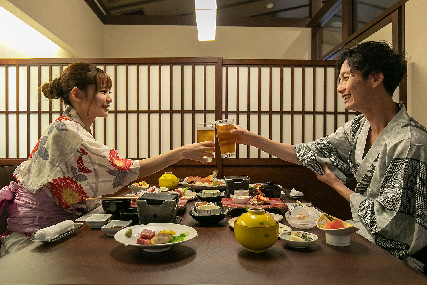 湯宿一番地のお料理